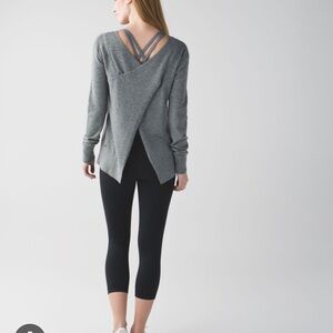 lululemon athletica Gray Sweater